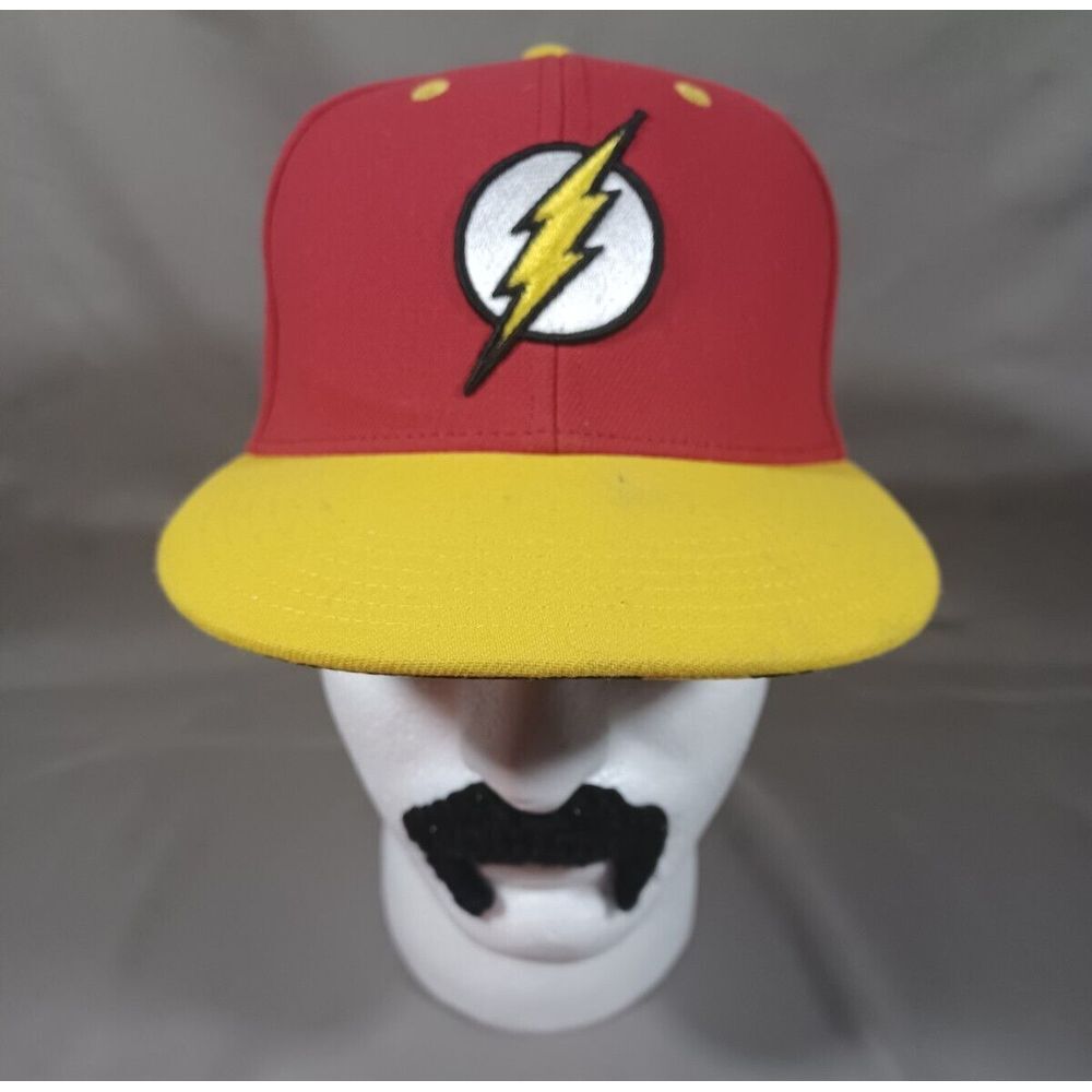 The Flash Hat Red Yellow Snapback Central City All Stars Lids Brand